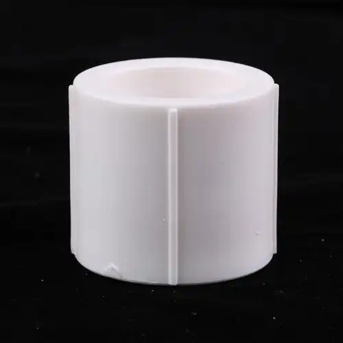 批发华牧ppr直接 ppr等径直接 家装白色ppr水管管箍直通