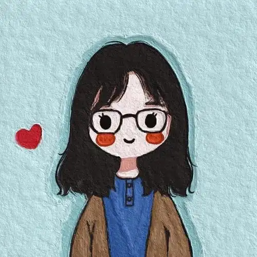 油画风女生微信头像,个性头像图片-回车桌面