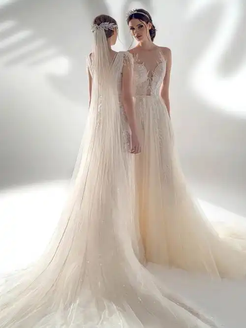 你见过最梦幻的婚纱是什么样子的吗?