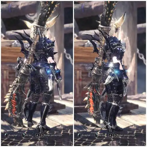 怪物猎人世界腾龙套去除尾巴mod