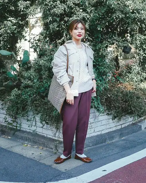 日本街头路人穿搭分享~_穿搭_日本_街拍_东京街拍_时尚_穿搭