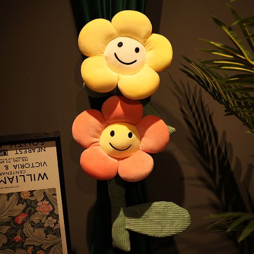 花朵窗帘绑带卡通太阳花扎束带纱帘绑饰绳子装饰2021新款轻奢高档