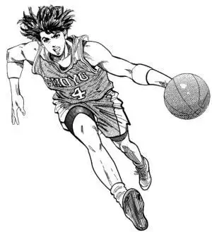 黑白打篮球扣扣头像动漫