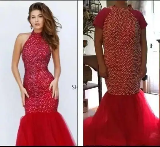 最新一期的卖家秀与买家秀对比照,差的不是一点点