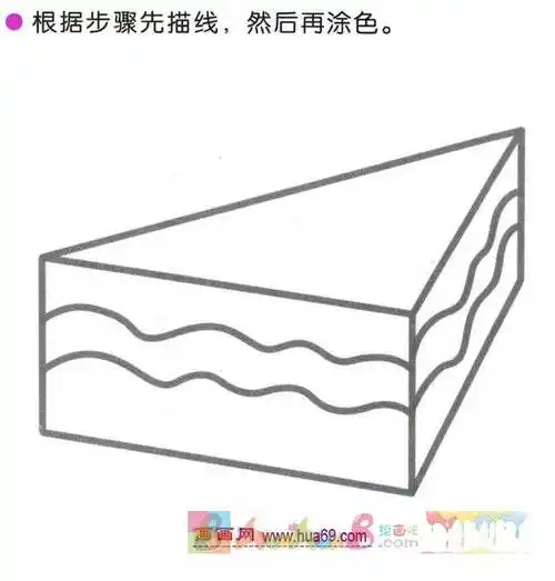 三明治简笔画 三明治简笔画简单又漂亮