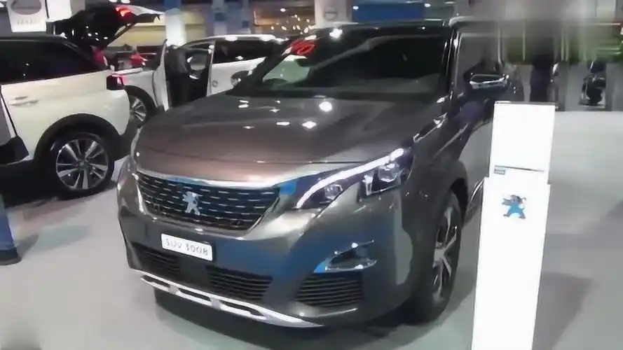 车展实拍2020款标致3008gt