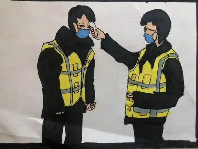 【产业动态】原创漫画——盘兴高速收费员的一天