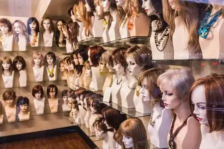 假发店图片