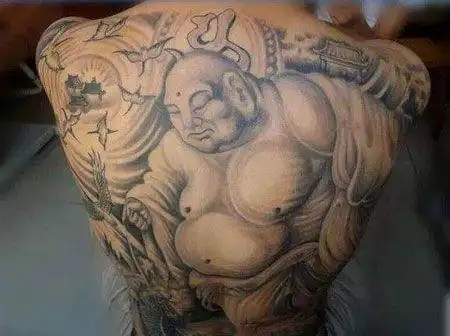 弥勒佛纹身