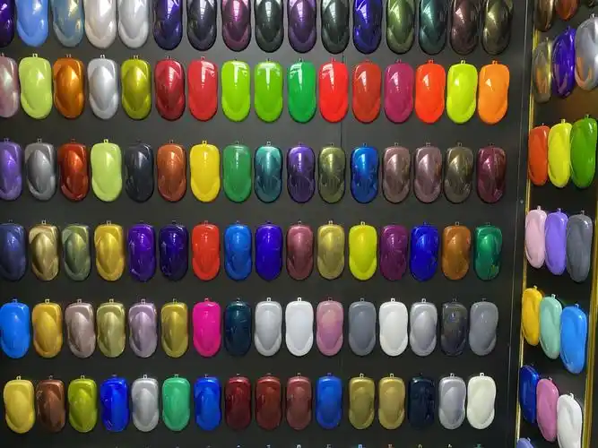 汽车改色喷漆颜色大全表驰越世纪