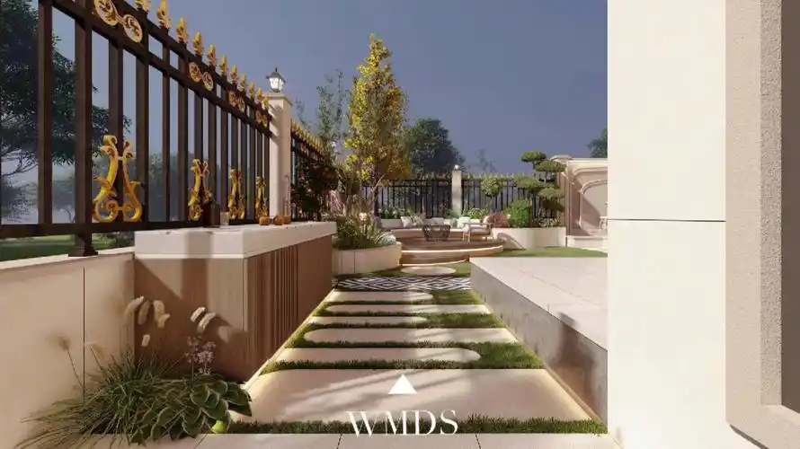 花园设计  #别墅设计  #庭院设计 #效果图 #现代欧式 #励志打卡1000