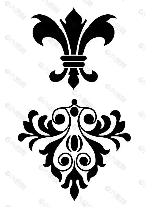 欧式大纹样素材