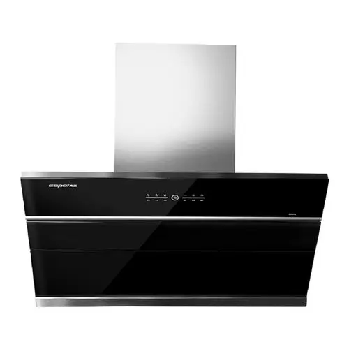 jp 吉派 gp09 侧吸式智能翻盖抽油烟机 钢化玻璃 侧吸