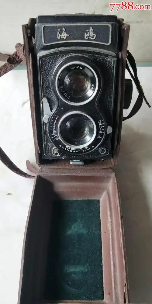 80年代海鸥牌照象机一部,原厂配件,能正常使用,品象如图.
