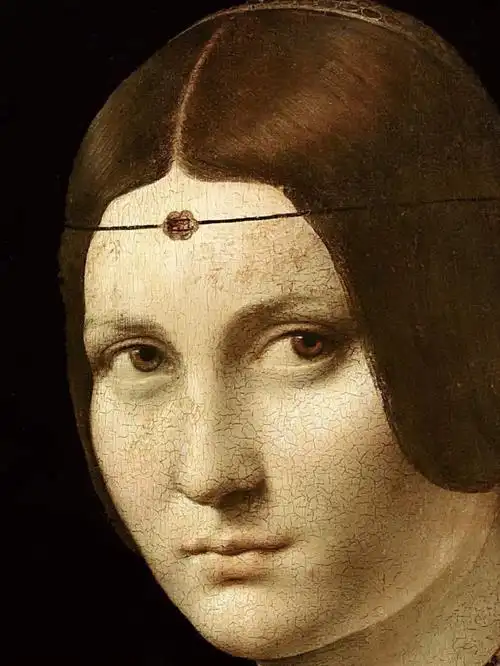 达芬奇油画高清局部经典