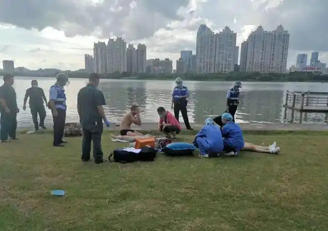 突发广东惠州一6岁男孩溺水打捞起来已经不幸身亡