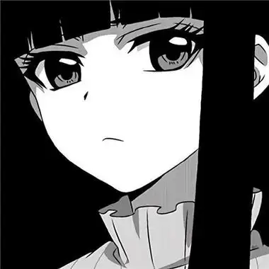 2023-01-18 23:18:05微信头像很好看的黑白系的二次元女生动漫头像给