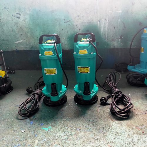 0成交5件pjd1批发370w750w潜水泵铝4孔/6孔上帽qdx单相家用水泵接线上