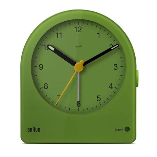 经典模拟闹钟指针闹钟 背光清晰易读贪睡和灯光功能 渐强