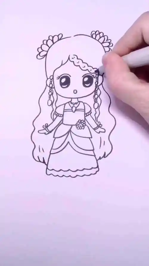 叶罗丽灵公主这样画