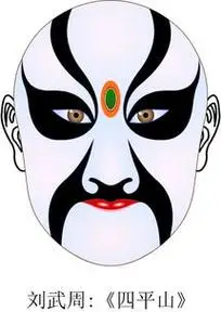 京剧脸谱图片简笔画 中国京剧脸谱简笔画