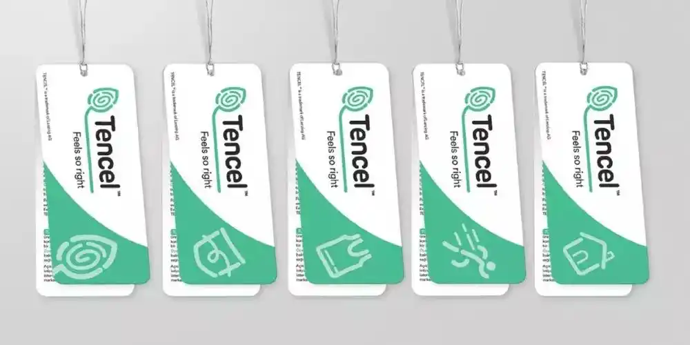 "天丝",从英文"tencel"音译而来,两者都是一家名为lenzing(兰精)的