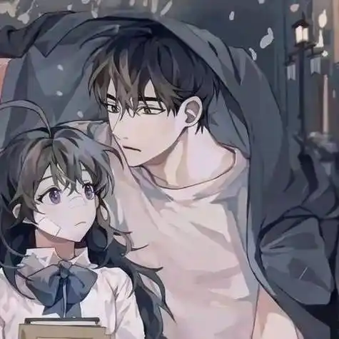 校园动漫图情侣头像 动漫头像图片大全 -【爱个性】