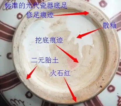 明代瓷器底足特点