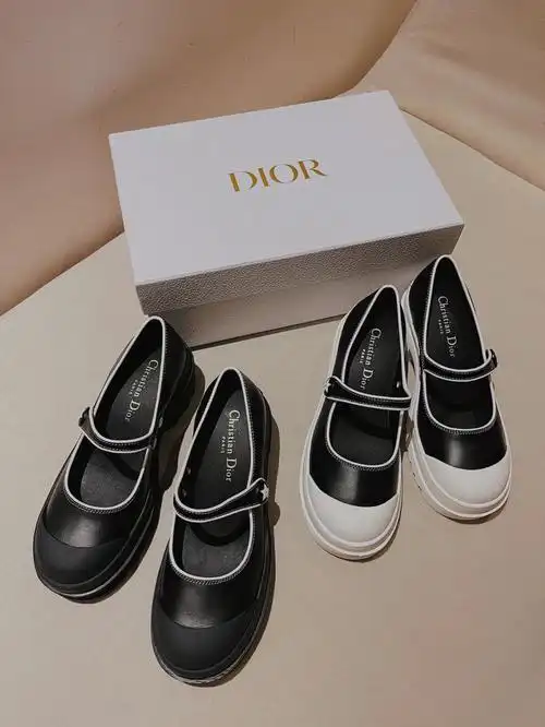 dior迪奥大头厚底玛丽珍单鞋