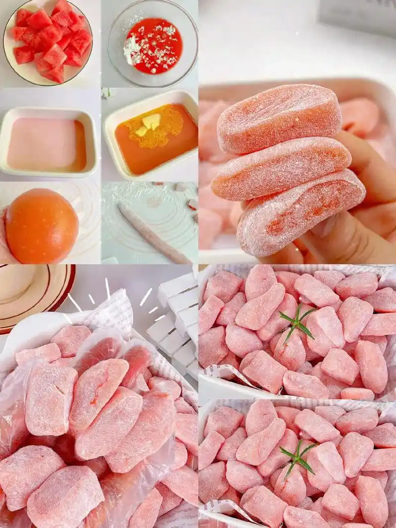 好吃的西瓜麻薯