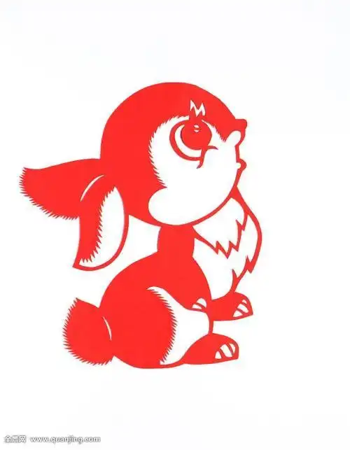 小班剪纸小兔盖房子