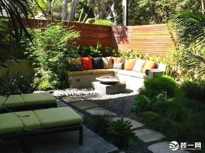 一栋带花园装修效果图快看看一栋带花园是如何装修的吧