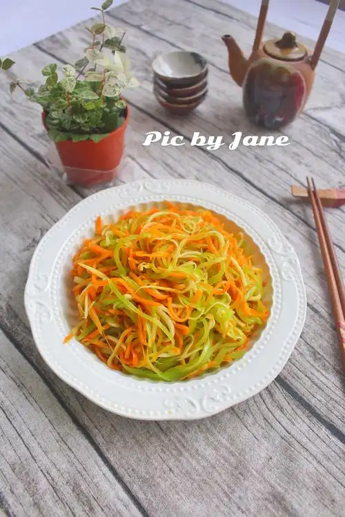 素炒三丝的做法