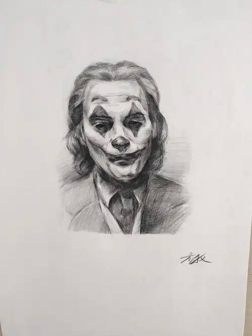 美术生  #小丑  #joker小丑  #素描