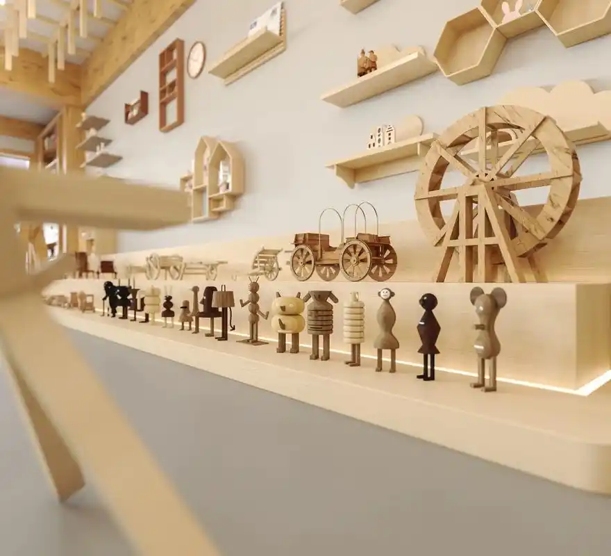 木工坊,木屋工作室,效果图表现.#室内设计 #设计案例分享  - 抖音