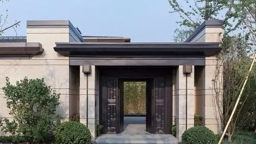 45款中式大门中式的优雅与从容