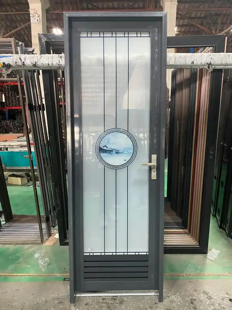 【信派-工程厕所门】中窄灰色系列!8斗,足厚0.8,10斗, - 抖音