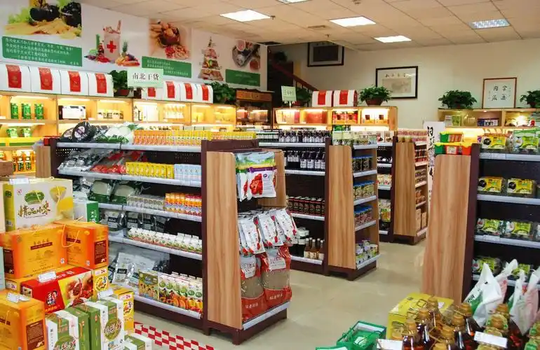 现代小型食品店室内装修效果图大全