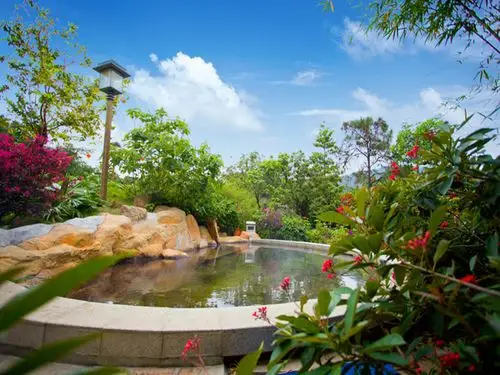 江门新会2日游>新会古兜温泉,山泉水世界,采摘时令水果,台山农业公园