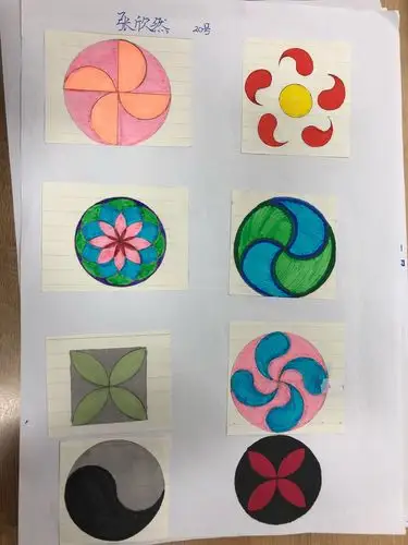 在孩子们的尺规之间,圆如此美丽