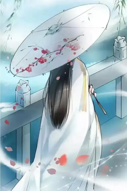 【美图】古风唯美背影撑伞图片(一)