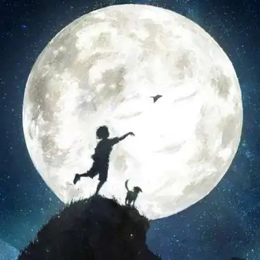 高清唯美有意境的星河漫画头像图片