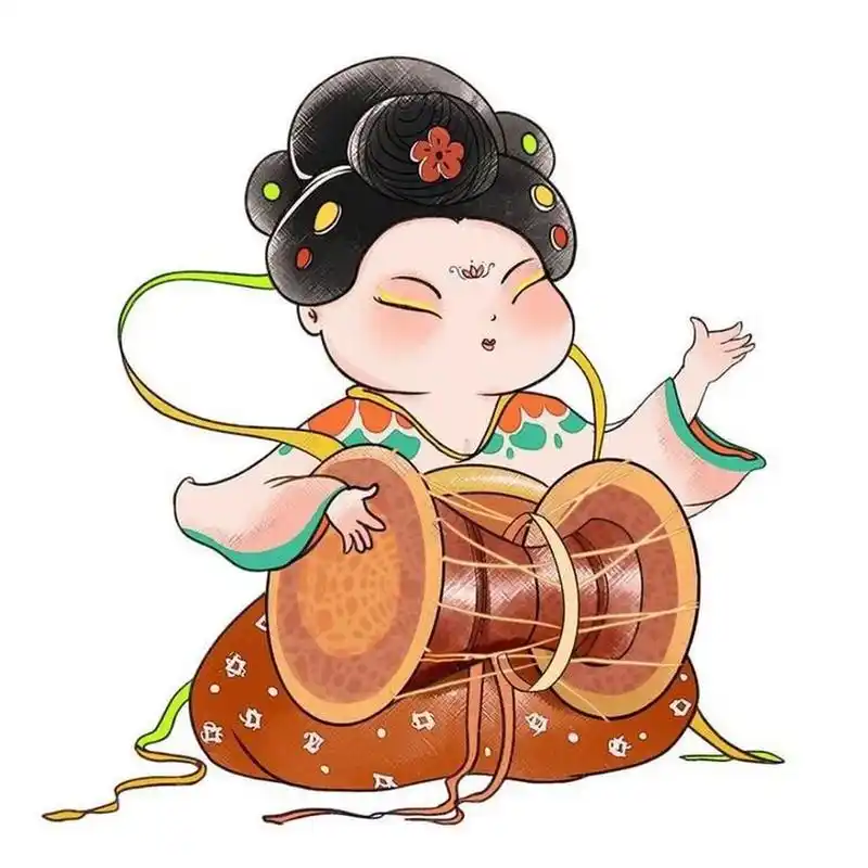 可爱小胖妞丨插画头像分享一下来啦 可爱小胖妞丨插画头像分享一下