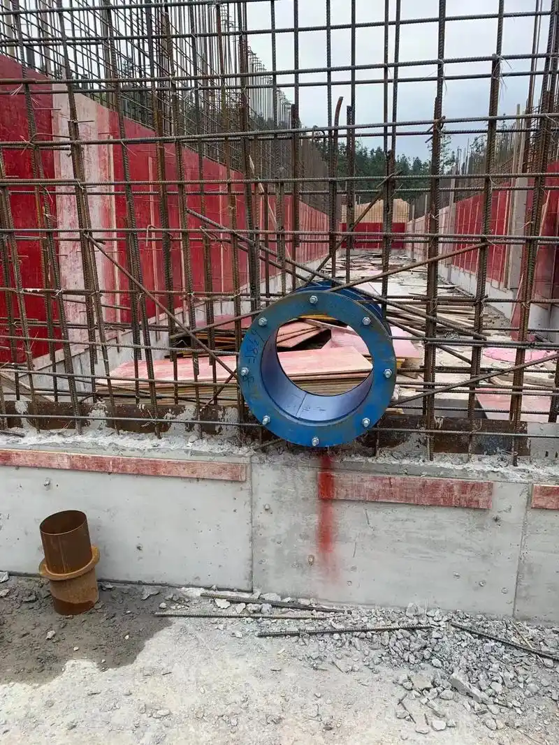 水池柔性防水套管预埋,刚性防水套管预埋,防水套管预埋#河南林 - 抖音