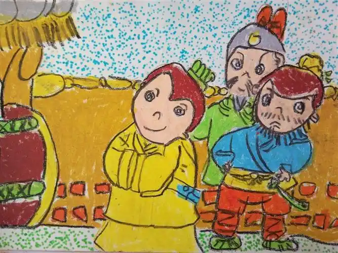 三顾茅庐 - 涂图乐美术室 - 涂图乐儿童美术教学工作室