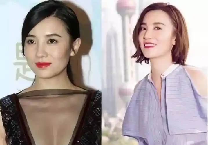 你看宋佳,染发前和染发后对比,是不是染了头发后更显白,看起来更