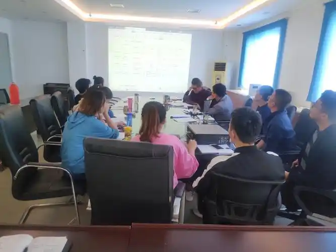 合肥英特电力设备有限公司召开市场部工作汇报会议