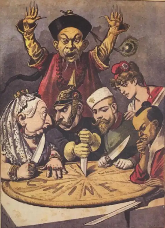 100多年前,西方列强眼中的清王朝是什么样?极其讽刺_中国