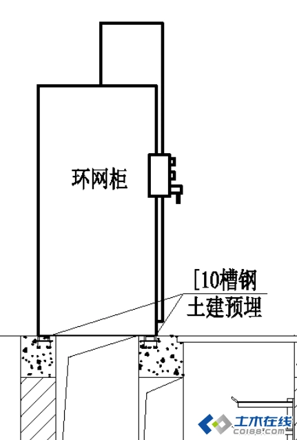 开关柜下槽钢的设置方式?