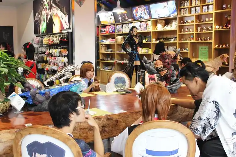 动漫店国风ip周边圈粉无数